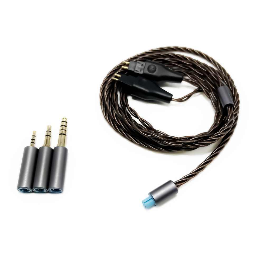 Nyon Braided 3-In-1 Upgrade Cable for Sennheiser HD600/650/660S2/6XX/58X