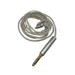 Linz Braided Silver 4 Core MMCX 3-In-1 Upgrade Cable for Sennheiser IE Series In-Ear Monitors